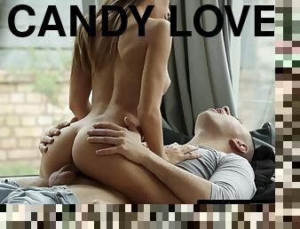 Candy Love pleases her man until he cums in her mouth