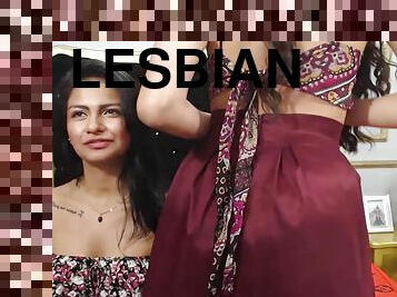 Two Latina Lesbians Licking To Orgasm