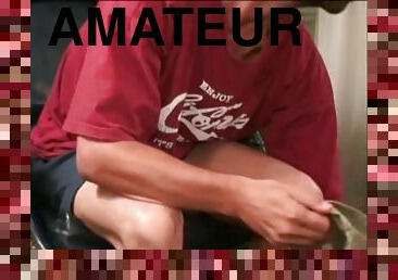 masturbation, amateur, ejaculation-sur-le-corps, gay, secousses