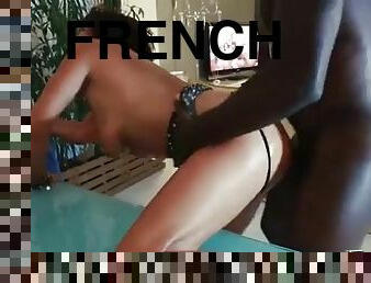 French granny loves BBC pounding her anal hole