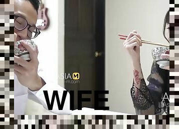 ModelMedia Asia - Colleagues wife is too horny - Yue Ke Lan - MD-0196 - Best Original Asia Porn Video