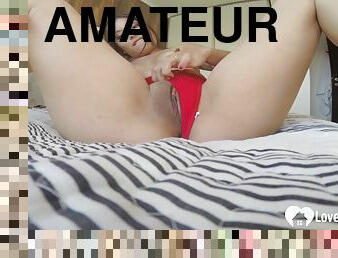 masturbation, gammal, fitta-pussy, amatör, brudar, leksak, hemmagjord, barnvakt, 18år, sovrum