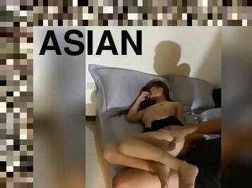 asiatisk, store-patter, behåret, orgasme, amatør, skønheder, pikslikkeri, kæmpestor-pik, teenager, gruppesex