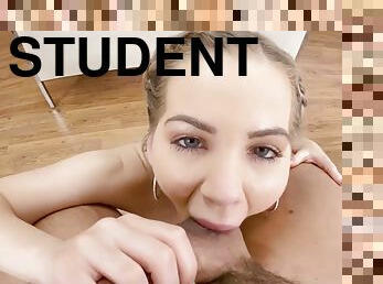 student, brudar, tonåring, hardcore, galen, pov, erotisk, erfaren, glamour