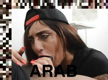 Horny Arab slut interracial porn