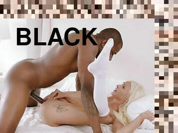 BLACKED Blond Teenager first Experience with Dominant Black Stud - Emma hix