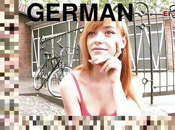 18yo girl petite german teenage pick up on street and seduced