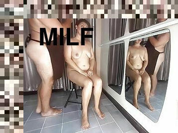 payudara-besar, mastubasi, puting-payudara, umum, vagina-pussy, isteri, jenis-pornografi-milf, kamera, pengintipan, permainan-jari