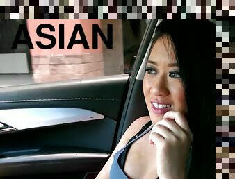 Asian naughty babe hot POV porn video