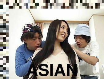 asiatisk, storatuttar, hårig, fitta-pussy, hardcore, japansk, naturlig, bystig, tuttar, fetisch