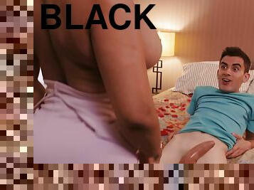 Black BBW Aryana Adin hooks up with Jordi El Nino Polla