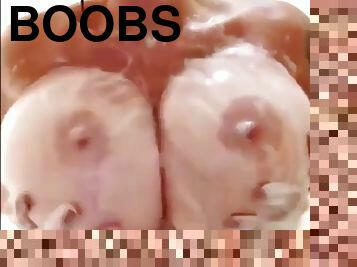 big fake boobs - giant monster tits in snapchat compilation