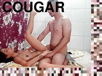 Raunchy cougar unbelievable porn clip
