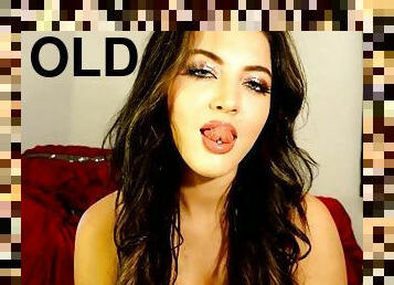 Crystal's face - fetish solo webcam