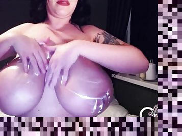 tetas-grandes, monstruo, maduro, masaje, británico, natural, webcam, pechugona, tetas, morena