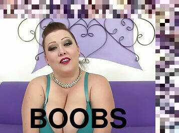 Big Boobed girl with Sex Toys
