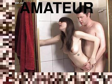 Anais Jaclyn - Amateur hardcore sex in shower