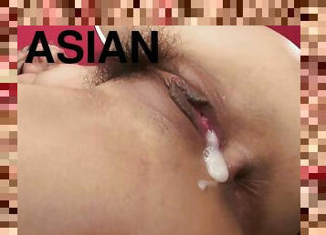 asiatisk, pappa, hårete, skinny, anal, blowjob, tenåring, leke, japansk, gangbang