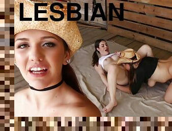 lesbisk, gal, første-gang, utrolig