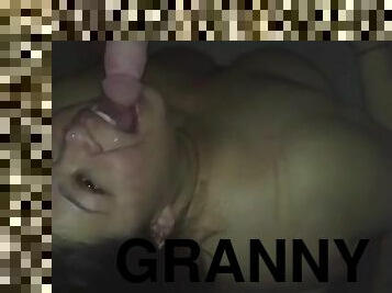 AAA - White - BBW Granny from Denver got a facial