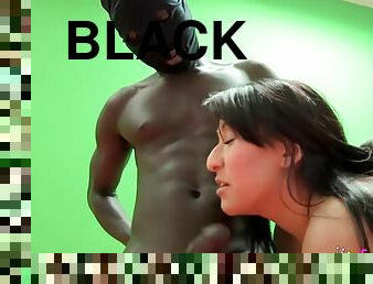 gros-nichons, masturbation, amateur, fellation, énorme-bite, interracial, black, couple, joufflue, naturel