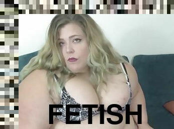 Super sized fat BBW with big ass in food fetish on webcam