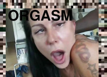 orgasm, fru, gigantisk-kuk, blandade-raser, milf, hardcore, mamma, tysk, svart, ansiktssprut