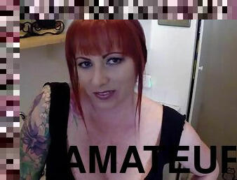 amaterski, fafanje, milf, mami, pov, kuhinja, mama, oralno, tattoo