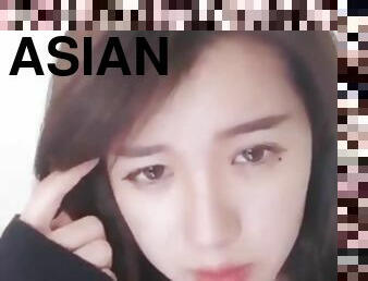 salty asian babe at webcam - webcam