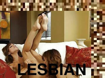 lesbijskie, dziewczyna, pierwszy-raz, piękne, nogi, małe-cycki