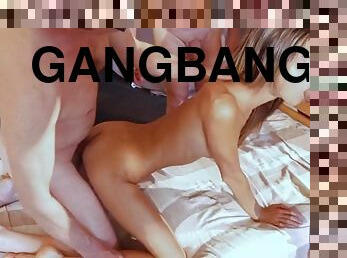 anal-sex, babe, blasen, gangbang, blondine