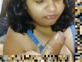 Desi village bbw wife blowjob