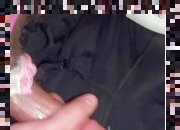 masturbation, amateur, ejaculation-sur-le-corps, énorme-bite, branlette, sale, point-de-vue, culotte, fétiche, solo