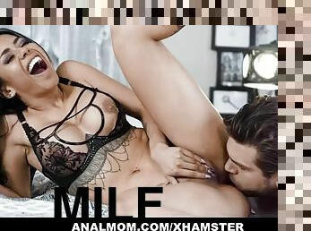 Cute Milf in Lace Lingerie - Cinnamon Skin, Anal Cheating