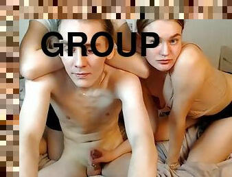 amateur, remaja, tegar, merangsang-dengan-tangan, sex-dalam-kumpulan-groupsex, rambut-kuning, webcam, rambut-perang