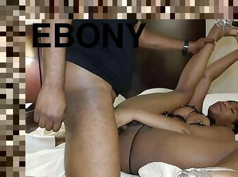 Dicking Bae - big ass ebony babe in homemade porn