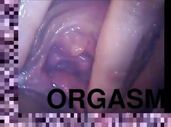 orgazm, amatorskie, kamera, podglądanie, kamerka-internetowa, wagina