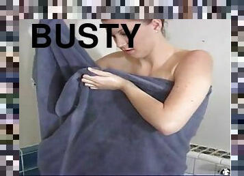 Busty sara stone solo 4  in the bathtub