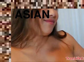 Chubby asian woman gets fucked hard