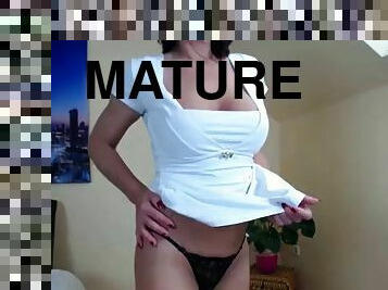 masturbación, amateur, maduro, zorra-slut, webcam