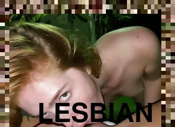 masturbaatio, lesbo-lesbian, teini, kotitekoinen, sormettaminen, punapää, pov