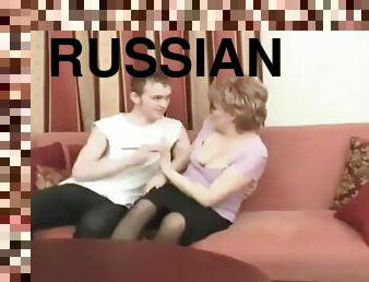 Russian mom is not okay with doing it with son