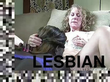Interracial lesbian
