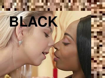 Black UK MILF Seduces Cute Blonde 1 - Lili Parker