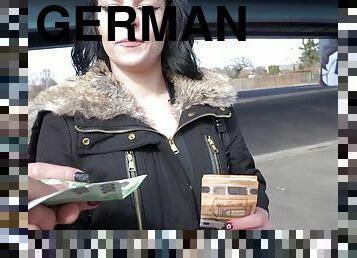 GERMAN SCOUT - CUTE TEEN MARIE TALK TO FUCK FROM STREET FOR CASH IN BERLIN - Hardcore