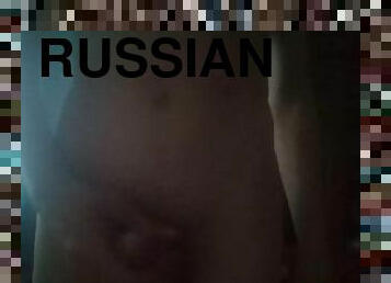 masturbation, russe, amateur, solo, bisexuels, bite