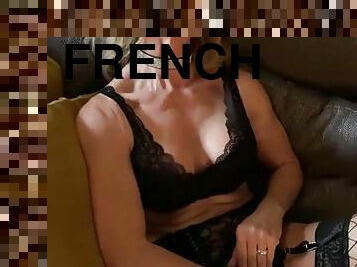 French mommy Marina in her 1st BIG BLACK COCK double penetration POINT-OF-VIEW Cuckold scene - Double Fuck