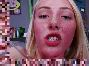 ADORABLE BLONDIE TEENAGE FUCKED