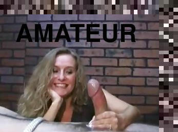 amatör, avsugning, cumshot, milf, hemmagjord, avrunkning, samling, pov, kinky