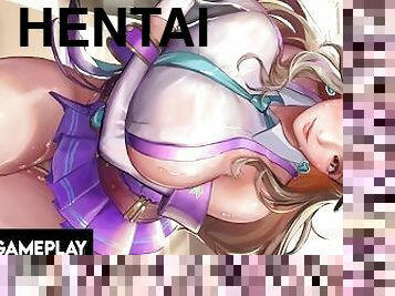 imens-huge, animatie, hentai